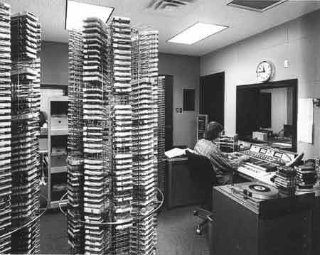 CKLW Master Control 1975